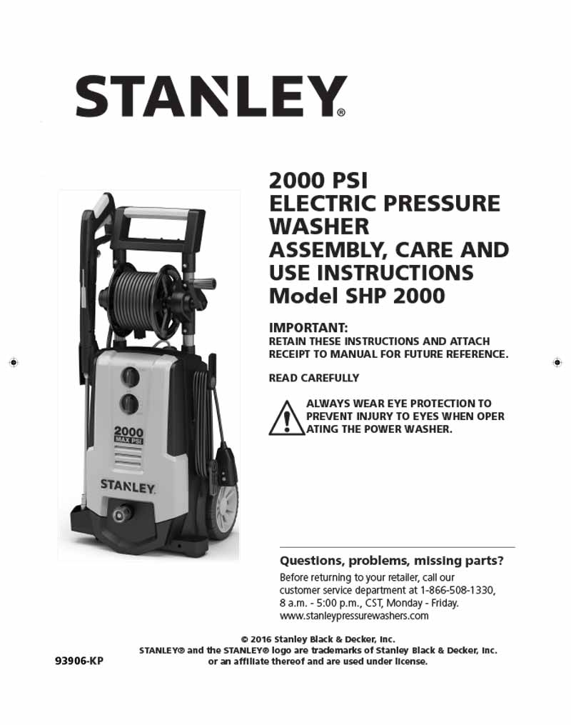 Stanley shp2000 deals